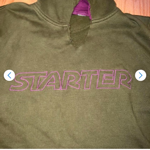 Vintage starter hoodie - Picture 2 of 4